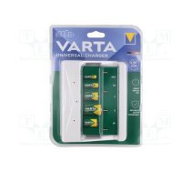Charger: for rechargeable batteries; Ni-MH; Plug: EU; white | EE-UNIVERSAL-WH  | EE UNIVERSAL CHARGER 57658101401