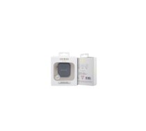 Guess Apple Airpods 1 / 2 Case Fixed Glitter With Heart Diamond Charm Black | 4-GUA2PGEHCDK  | 3666339183851