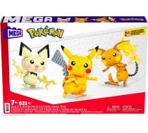 MEGA CONSTRUX Pokemon Pikachu Trio 3 iepakojums (1754453) | 1754453  | 887961971552 | WLONONWCRBEFA