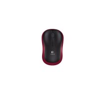 Logilink LOGITECH M185 cordless Notebook Mouse USB black red | 4-5099206028869  | 5099206028869