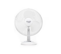 Adler | AD 7304 | Desk Fan | White | Diameter 40 cm | Number of speeds 3 | Oscillation | 45 W | No | AD 7304  | 5908256830783