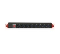 Rack 19 inches 1U 250V/16A, 8xSCHUKO, 3m | ALTEYZD00100488  | 8051128100488 | 100488