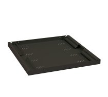 Triton 19" shelf 1U 550mm 80kg plastic black | RAB-UP-850-A4  | 8595105073636 | SZATRIPOL0012