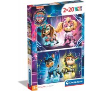 Puzzle 2 x 20 elements Super Color Paw Patrol The Mighty Movie | WZCLET0UC024805  | 8005125248056 | 24805