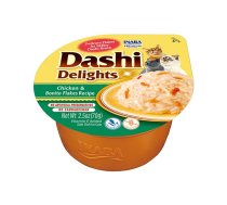 INABA Dashi Delights Chicken with bonito flakes in broth - cat treats - 70g | DLKIBNPRZ0050 | 4262365730657 | DLKIBNPRZ0050