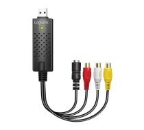 Logilink | USB 2.0 A/V grabber, USB-A/M to 3x RCA + Mini-DIN 5/F, Windows 11 | VG0030A | VG0030A