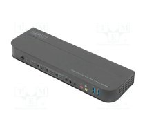 Device: KVM switch; black; Support: 4K,HDCP,HDR,UHD 2160p | DS-12890  | DS-12890