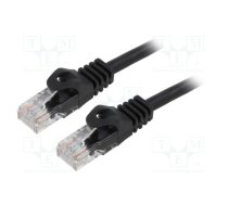 GEMBIRD UTP Cat6 Patch cord 1.5m black | PP6U-1.5M/BK  | 8716309126977