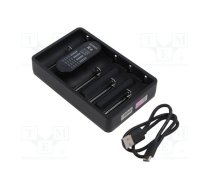 Charger: for rechargeable batteries; Li-Ion,Ni-Cd,Ni-MH; 3A | L3EFT-IMATER4  | L3EFT-IMATER4