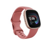 Versa 4 | Smart watch | NFC | GPS (satellite) | AMOLED | Touchscreen | Activity monitoring 24/7 | Waterproof | Bluetooth | Wi-Fi | Pink Sand/Copper Rose | FB523RGRW  | 810038858739
