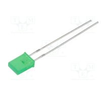 LED; 5x7mm; green; 2÷5mcd; 110°; Front: flat; 10mA; 2.2÷2.5VDC | L-103GDT  | L-103GDT