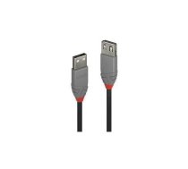 CABLE USB2 TYPE A 0.5M/ANTHRA 36701 LINDY | 36701  | 4002888367011