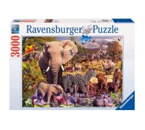 Jigsaw Puzzle 3000el Animals of Africa 170371 RAVENSBURGER p6 | 17037  | 4005556170371 | WLONONWCRBTWO