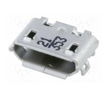 Connector: USB B micro; SMT; PIN: 5; horizontal; shielded; USB 2.0 | 1050170002-MOL | 105017-0002