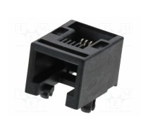Connector: RJ11; PIN: 6; Cat: 3; unshielded; gold-plated; 6p4c; SMT | 955016649-MOL | 95501-6649