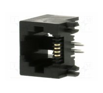 Connector: RJ11; PIN: 6; Cat 3; unshielded; gold-plated; UL94V-0 | 438600003-MOL | 43860-0003