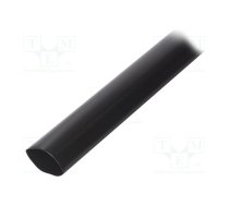 Heat shrink sleeve; glued; 63mm; L: 1m; black; Temp: -25÷125°C | RPKH1-63/19X1-C  | WRDPC630019001003KC1