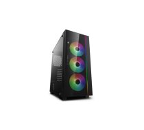 DeepCool Matrexx 55 V3 ADD-RGB 3F Midi Tower Black | 6-DP-ATX-MATREXX55V3-AR-3F  | 6933412713982