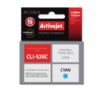 Activejet ACC-526CN Ink cartridge (replacement for Canon CLI-526C; Supreme; 10 ml; cyan) | ACC-526CN  | 5901452155278 | EXPACJACA0106