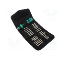 Screwdriver: universal-set; hex key,square,Phillips,slot,Torx® | WERA.05051066001 | 05051066001