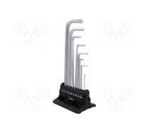 Wrench: hex key-set; Hex Plus,spherical; 9pcs. | WERA.05022102001 | 05022102001
