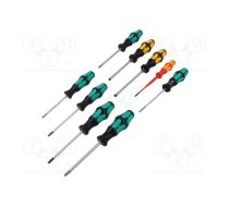 Screwdriver: universal-set; Phillips,slot,Torx®; 9pcs. | WERA.05051012001 | 05051012001