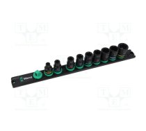 Wrench-set; 6-angles,socket spanner,impact; 3/8"; IMPAKTOR | WERA.05005452001 | 05005452001