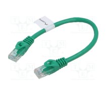 Patch cord; U/UTP; Cat 6; RJ45 plug,both sides; stranded; CCA | PCU6-10CC-0025-G | PCU6-10CC-0025-G