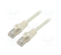 Patch cord; F/UTP; 6; stranded; CCA; PVC; white; 0.25m; 26AWG; 1pcs. | PCF6-10CC-0025-W  | PCF6-10CC-0025-W