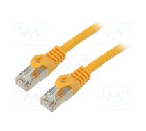 Patch cord; F/UTP; 6; stranded; CCA; PVC; yellow; 10m; 26AWG; Cores: 8 | PCF6-10CC-1000-Y  | PCF6-10CC-1000-Y