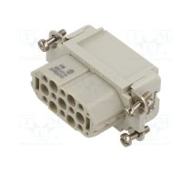 Connector: HDC; contact insert; female; EPIC H-D; PIN: 15; 10A; 250V | 11256000 | 11256000