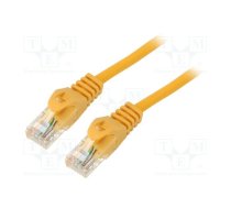 Patch cord; U/UTP; 5e; stranded; CCA; PVC; orange; 10m; 26AWG; 1pcs. | PCU5-10CC-1000-O  | PCU5-10CC-1000-O