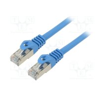 Patch cord; F/UTP; Cat 6; RJ45 plug,both sides; stranded; CCA | PCF6-10CC-0050-B | PCF6-10CC-0050-B