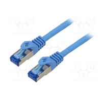 LANBERG PATCHCORD S/FTP CAT.6A 10M BLUE LSZH | PCF6A-10CC-1000-B  | 5901969427141 | KGWLAEPAT0251