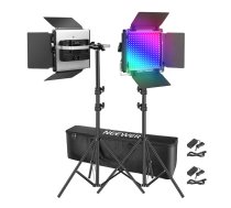 Neewer 660 PRO RGB LED studio set, two 50W 3200-5600K lamps + tripods + gates | B08M5SCZLT  | 6976831830052 | 064906