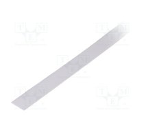 Cover for LED profiles; white; 1m; Kind of shutter: H; slide | TOP-23000138  | 23000138