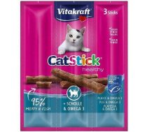 VITAKRAFT CatStick Mini with flounder and Omega-3 - cat treats - 3 pcs | DLKVKAPRZ0005 | 4008239312181 | DLKVKAPRZ0005