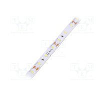 LED tape; white; 2835; LED/m: 60; 10mm; IP33; 120°; 12W/m; CRImin: 80 | HQS-1260W-12  | HQS-12W-60LED-W-12V-5M