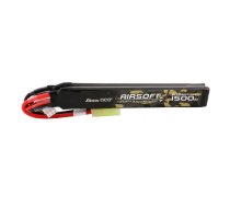 Gens ace 25C 1500mAh 2S1P 7.4V Nunchuck 2X Airsoft Gun Lipo Battery with mini Tamiya Plug | GEA15002S25T2  | 6928493306468 | 065583