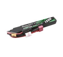 Gens ace G-Tech 25C 1500mAh 2S1P 7.4V Airsoft Gun Lipo Battery with T Plug | GEA152S25DGT  | 6928493309919 | 065587