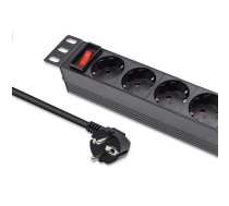 Power strip for RACK 10 1U,16A,PDU,4xSCHUKO,1.8 | NUQOLTP00054603  | 5901878546032 | 54603