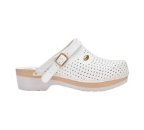 Scholl CLOG SUPERCOMFORT Clogs koka tupeles Baltā krāsa (39) (PRS006BIALY39) | PRS006BIALY39  | 5038483320259 | SRHMLXZOS0089