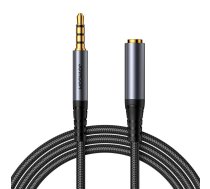 Joyroom stereo audio cable AUX 3.5 mm mini jack (male) - mini jack (female) 1.2 m black (SY-A09) | SY-A09 Black  | 6956116773823 | SY-A09 Black