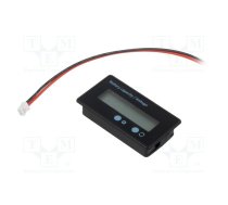 Voltage indicator; VDC: 8÷70V; battery packs | JS-C32-2B  | JS-C32