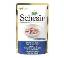 SCHESIR in jelly Tuna with seabass - wet cat food - 85 g | DLKAPFKAM0043  | 8005852171054 | DLKAPFKAM0043