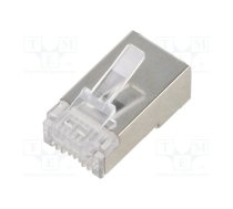 Connector: RJ45; plug; PIN: 8; Cat: 6; shielded,pass through; IDC | 54548  | 54548