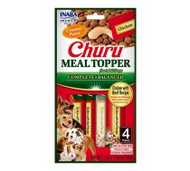 INABA Churu Meal Topper Chicken with beef - dog treat - 4 x 14g | DLPIBNPRZ0011  | 4262365730756 | DLPIBNPRZ0011