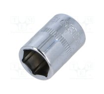 Socket; 6-angles,socket spanner; HEX 13mm; 1/4"; 25mm | SA.101-13-1  | 101-13-1