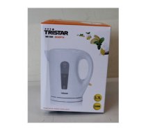 SALE OUT.  | Tristar | Jug Kettle | WK-3380 | Electric | 2200 W | 1.7 L | Plastic | 360° rotational base | White | DAMAGED PACKAGING | WK-3380SO  | 2000001258644