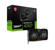 Videokarte MSI Gaming GeForce RTX 4060 Ti VENTUS 2X BLACK 16G OC | RTX 4060 TI VENTUS 2X BLACK 16G OC  | 4711377121026 | RTX 4060 TI VENTUS 2X BLACK 16G OC